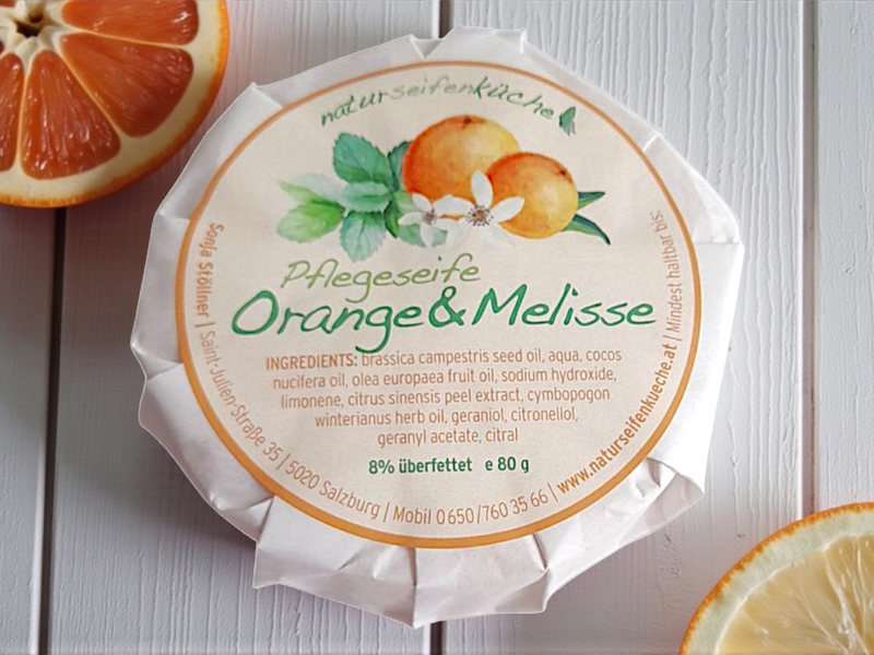 Orange - Melisse Seife